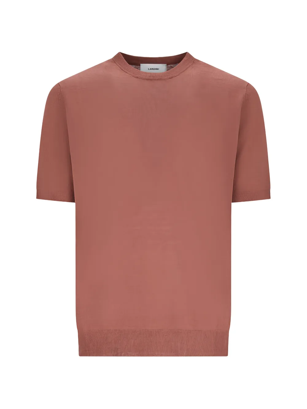 Вязаная футболка с короткими рукавами Lardini, коричневый
Вязаная футболка с короткими рукавами Lardini, коричневый