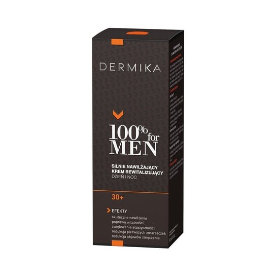 Сильно увлажняющий крем 30+, 50мл Dermika 100% For Men
Сильно увлажняющий крем 30+, 50мл Dermika 100% For Men