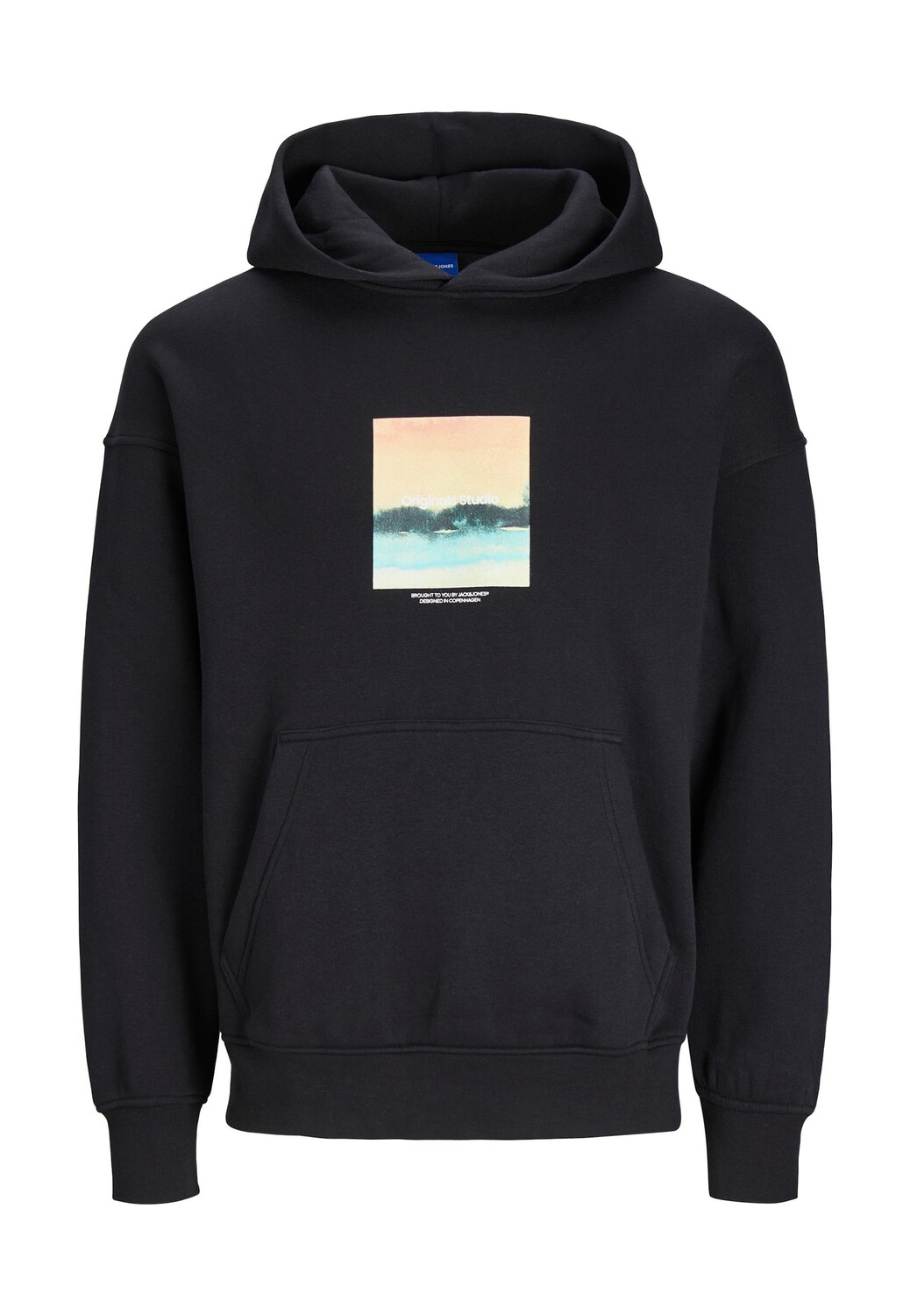 Толстовка Jack & Jones Hoodie 'Vester Bro', черный 
Толстовка Jack & Jones Hoodie 'Vester Bro', черный