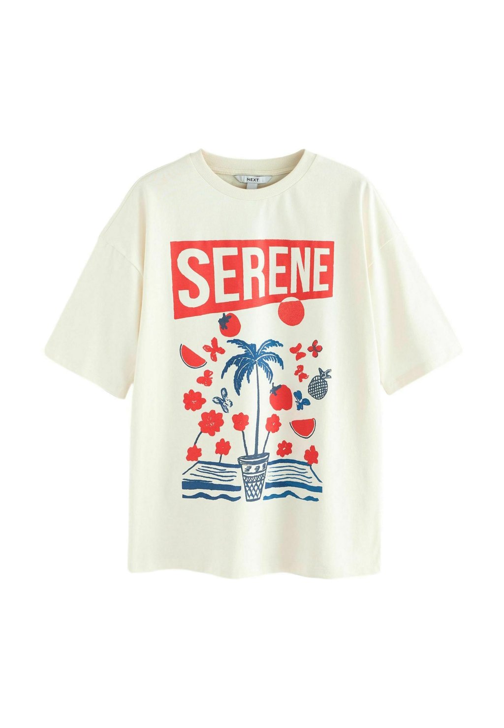 Футболка с принтом GRAPHIC FUN FRUIT RELAXED FIT Next, белый
Футболка с принтом GRAPHIC FUN FRUIT RELAXED FIT Next, белый