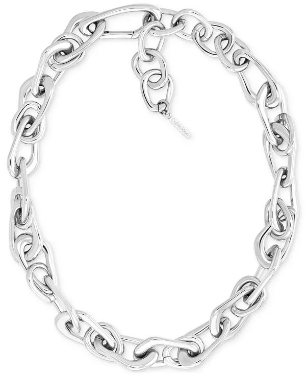 Ожерелье-Ошейник из нержавеющей стали, 14 дюймов + удлинитель 2 дюйма Calvin Klein, silver
Ожерелье-Ошейник из нержавеющей стали, 14 дюймов + удлинитель 2 дюйма Calvin Klein, silver