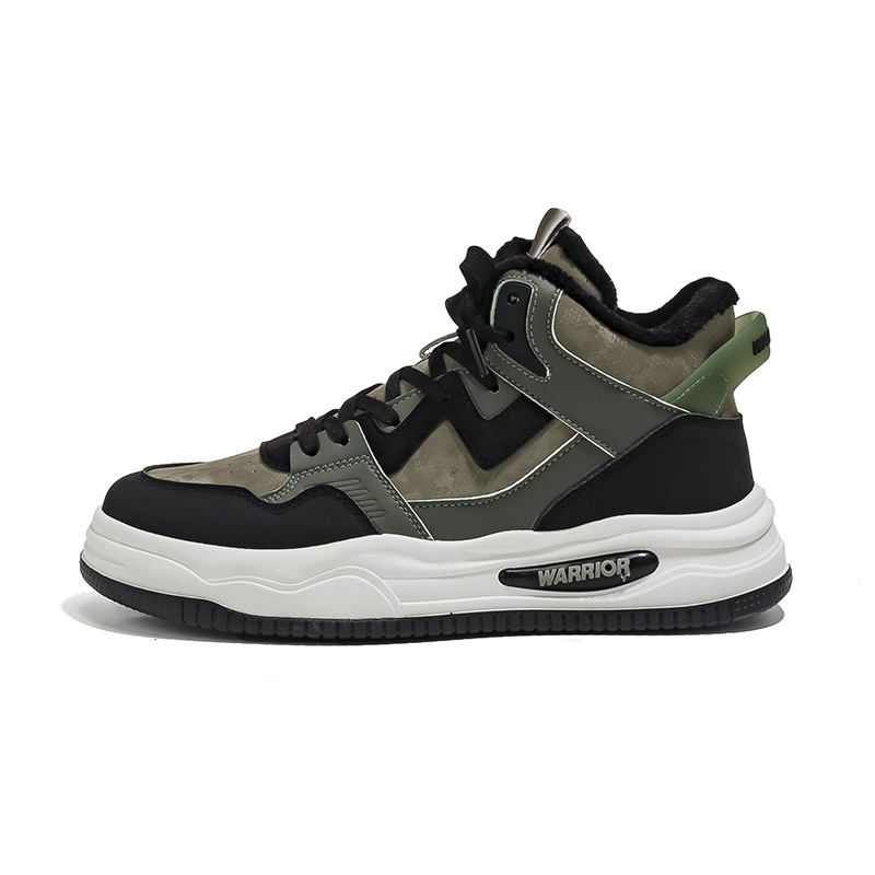 WARRIOR Кроссовки для скейтбординга High-Top Unisex White Blue
WARRIOR Кроссовки для скейтбординга High-Top Unisex White Blue