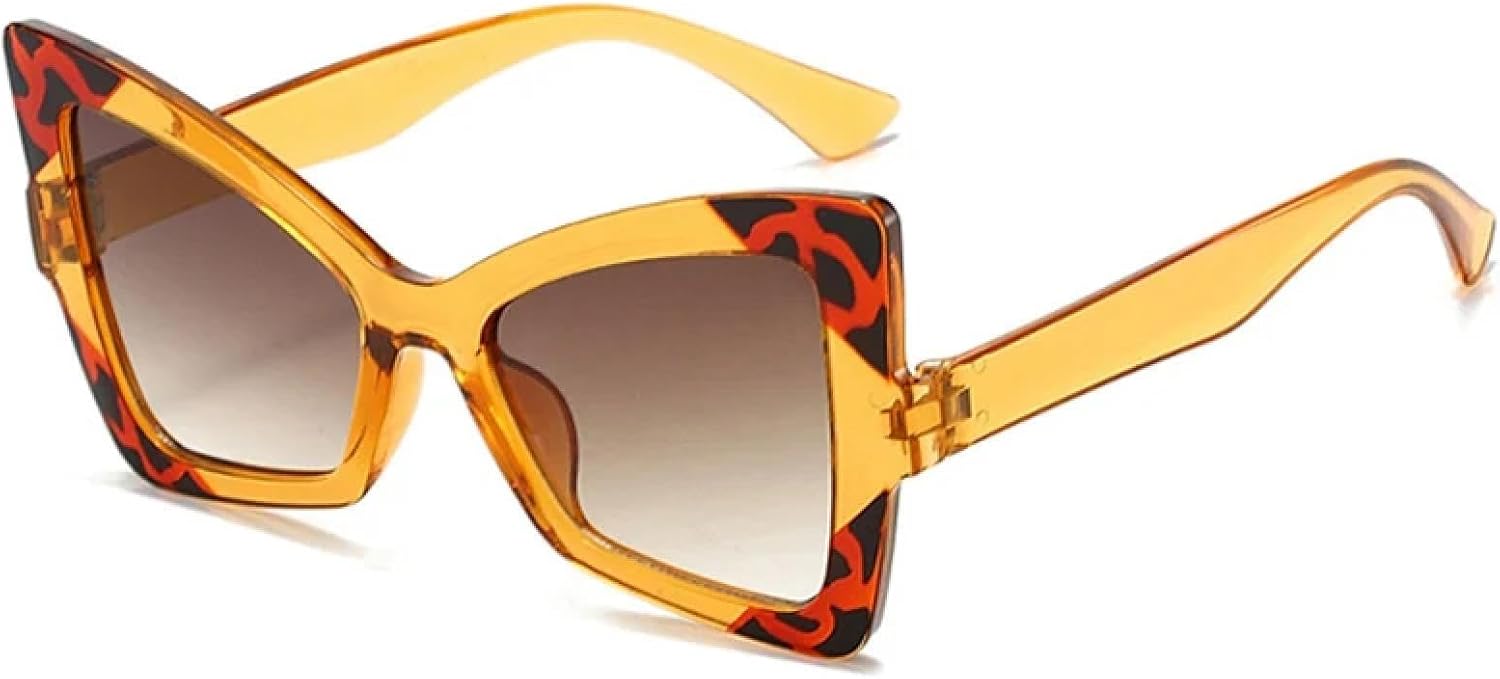 Модные солнцезащитные очки «кошачий глаз» в крупной оправе для женщин и мужчин, классические солнцезащитные очки для активного отдыха и путешествий с защитой от УФ-излучения UV400 TKKTLLT, Orange Tea
Модные солнцезащитные очки «кошачий глаз» в крупной оправе для женщин и мужчин, классические солнцезащитные очки для активного отдыха и путешествий с защитой от УФ-излучения UV400 TKKTLLT, Orange Tea