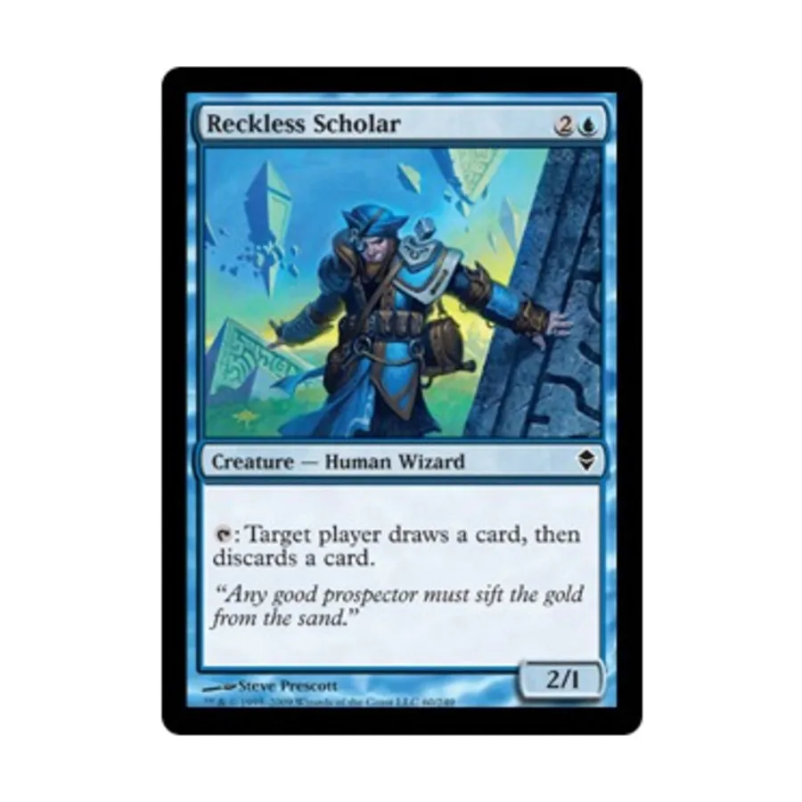 CCG Безрассудный учёный (клавиша C), MTG - Zendikar
CCG Безрассудный учёный (клавиша C), MTG - Zendikar