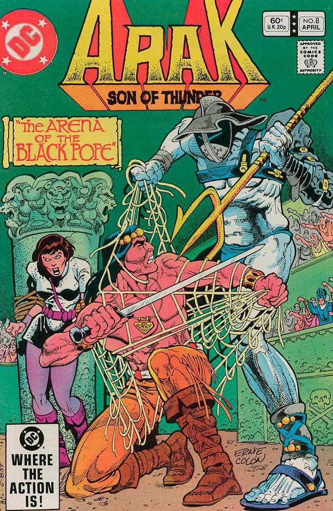 Arak Son of Thunder, Edition# 8 (DC)
Arak Son of Thunder, Edition# 8 (DC)