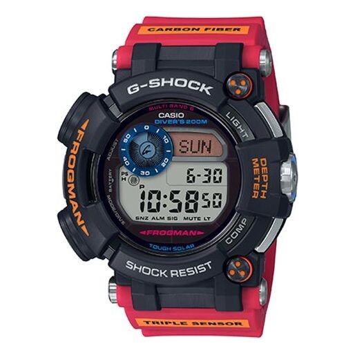 Часы CASIO G-Shock Frogman 'Black Red', черный
Часы CASIO G-Shock Frogman 'Black Red', черный