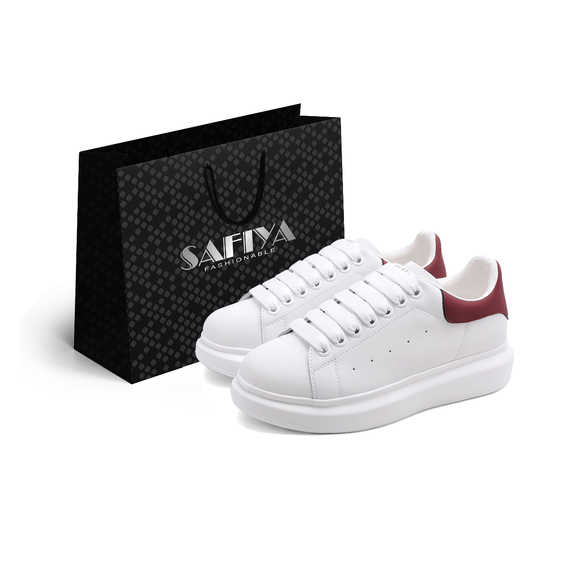 SAFIYA Низкие скейтерские кроссовки унисекс экрю с красным, цвет Ecru/Red
SAFIYA Низкие скейтерские кроссовки унисекс экрю с красным, цвет Ecru/Red