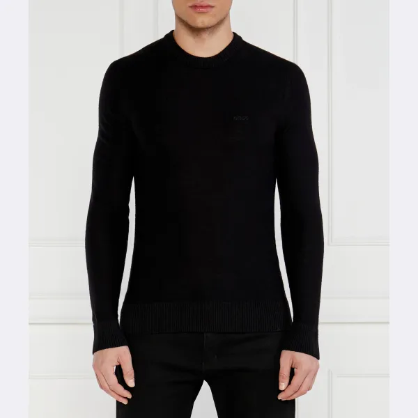 Шерстяной свитер обычного кроя avac_c Boss, черный
Шерстяной свитер обычного кроя avac_c Boss, черный