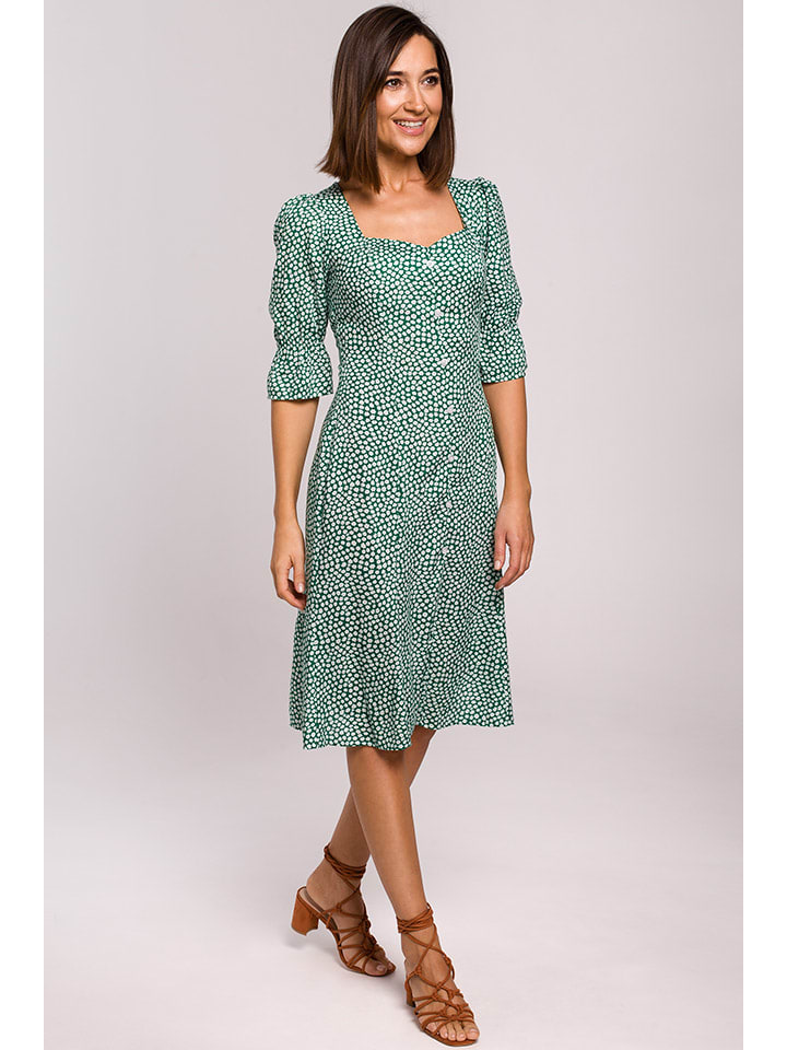 Платье до колена Stylove, зеленый
Платье до колена Stylove, зеленый