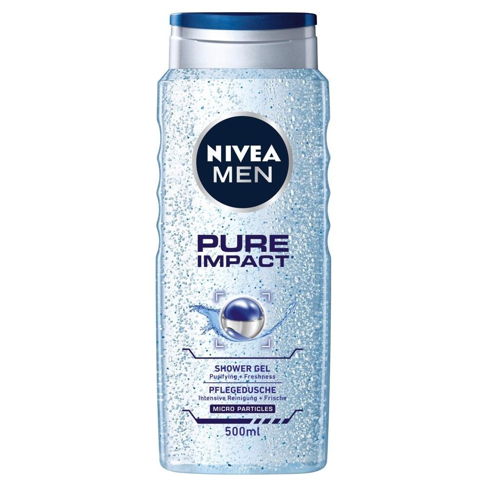 Nivea Men Pure Impact гель для душа, 500 ml
Nivea Men Pure Impact гель для душа, 500 ml