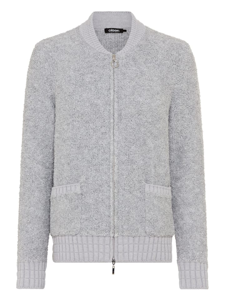 Кардиган цвета Misty Grey Mel Olsen
Кардиган цвета Misty Grey Mel Olsen