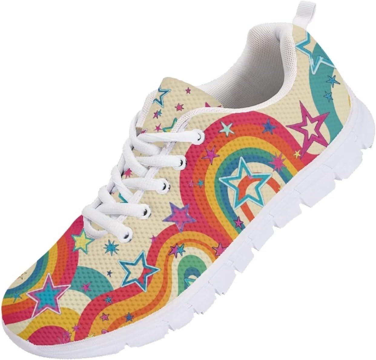 Кроссовки с американским флагом и рисунком розы, легкие кеды для мужчин и женщин, для бега, прогулок и тенниса на 4 июля, День независимости Getelinseng, Rainbow Star
Кроссовки с американским флагом и рисунком розы, легкие кеды для мужчин и женщин, для бега, прогулок и тенниса на 4 июля, День независимости Getelinseng, Rainbow Star