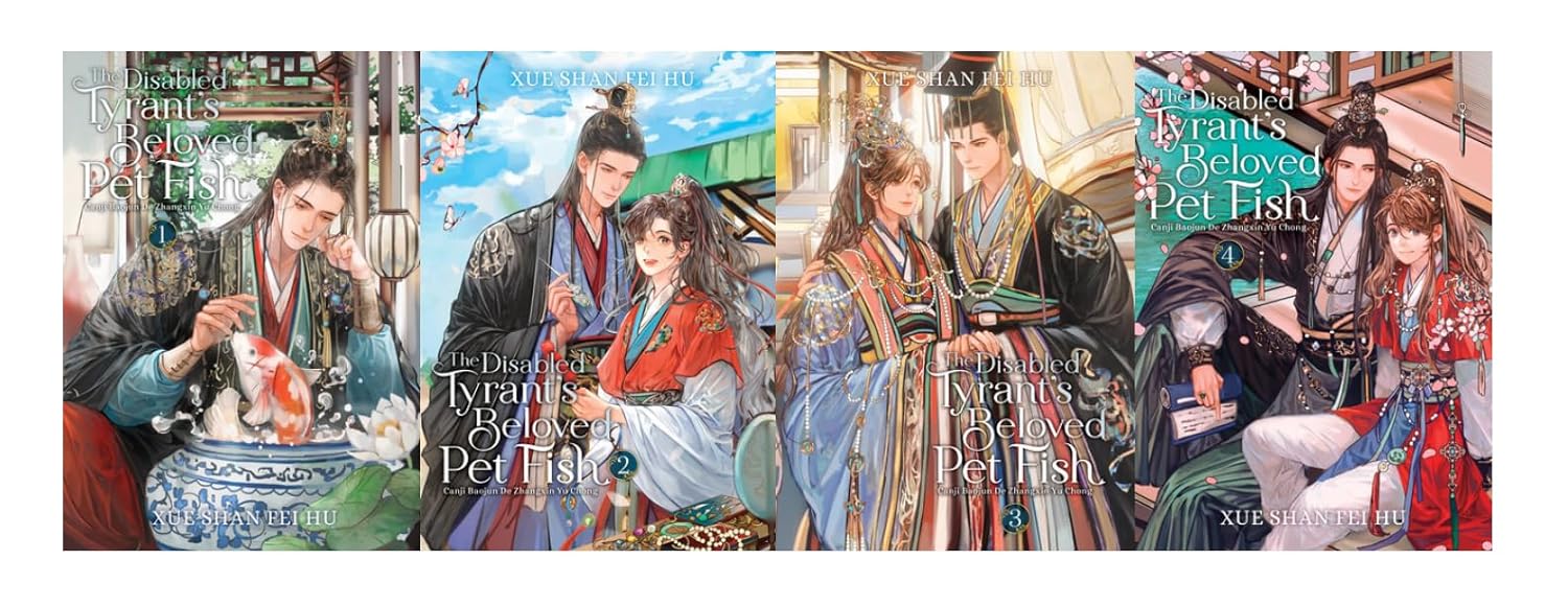 The Disabled Tyrant’s Beloved Pet Fish Volumes 1-4 (4-Book Manga Set) (Generic)
The Disabled Tyrant’s Beloved Pet Fish Volumes 1-4 (4-Book Manga Set) (Generic)