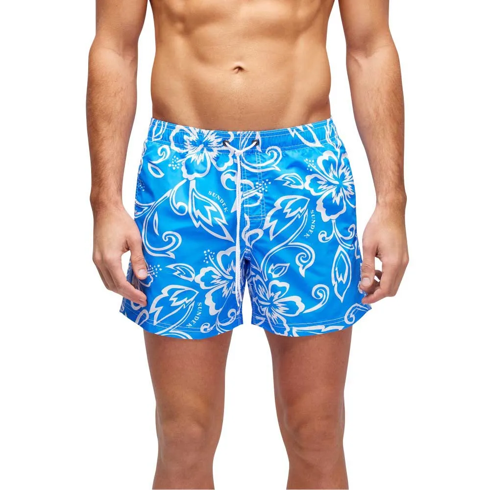 Шорты для плавания Sundek Archive hibiscus, синий
Шорты для плавания Sundek Archive hibiscus, синий