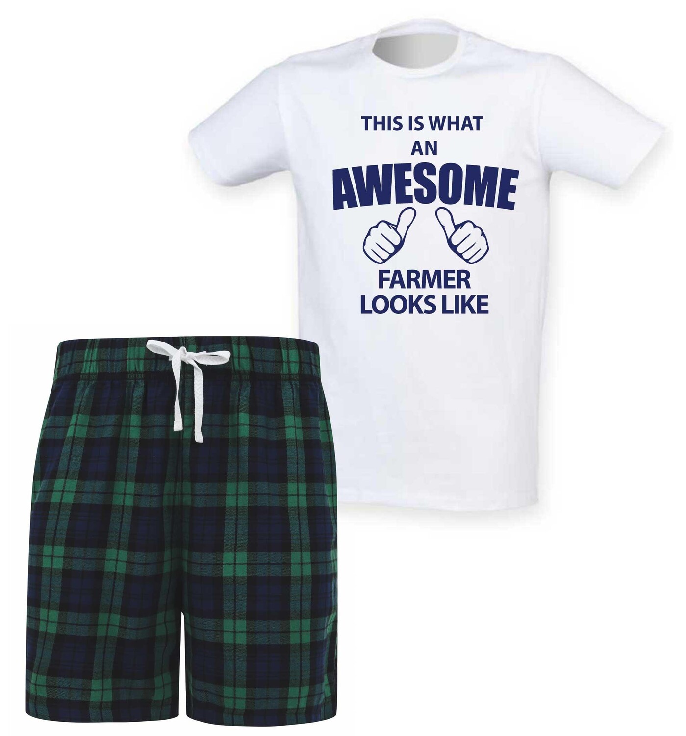 Вот как выглядит потрясающий фермер Пижамный комплект в клетку тартан 60 SECOND MAKEOVER, зеленый
Вот как выглядит потрясающий фермер Пижамный комплект в клетку тартан 60 SECOND MAKEOVER, зеленый