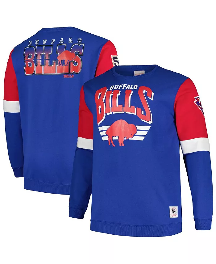 Мужская утепленная флисовая толстовка Royal Buffalo Bills Big Tall Mitchell & Ness
Мужская утепленная флисовая толстовка Royal Buffalo Bills Big Tall Mitchell & Ness