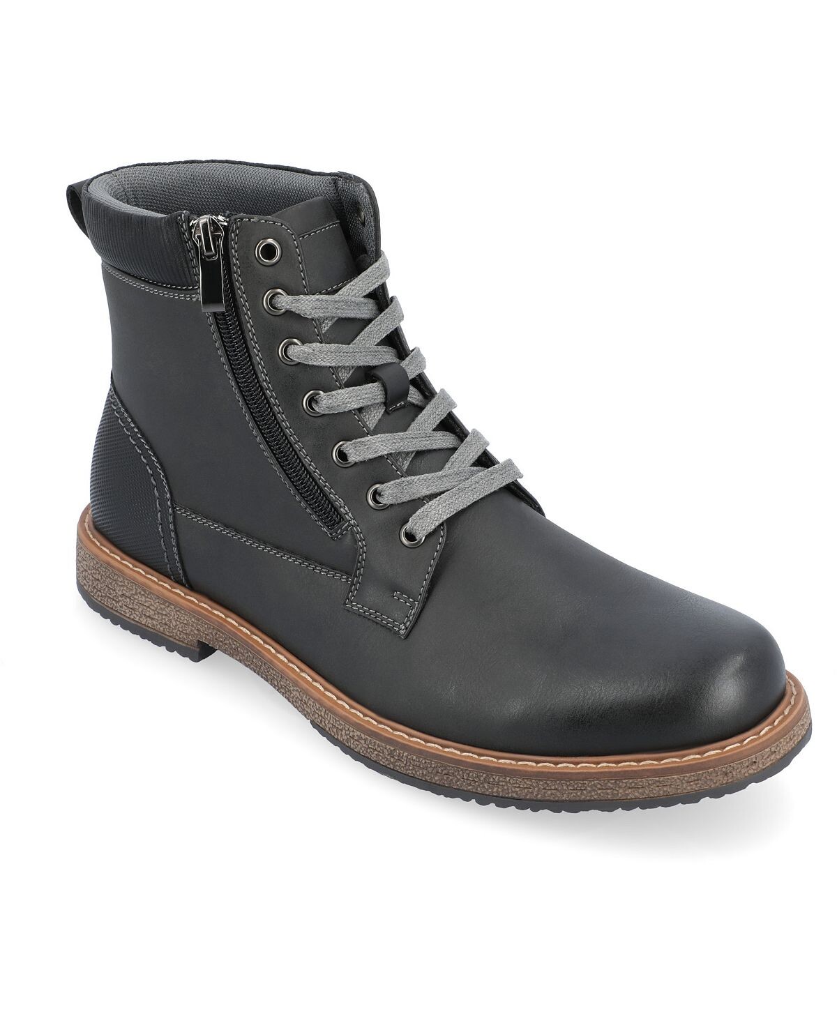 Мужские ботинки Metcalf Tru Comfort из пенопласта на шнуровке с круглым носком Vance Co.
Мужские ботинки Metcalf Tru Comfort из пенопласта на шнуровке с круглым носком Vance Co.