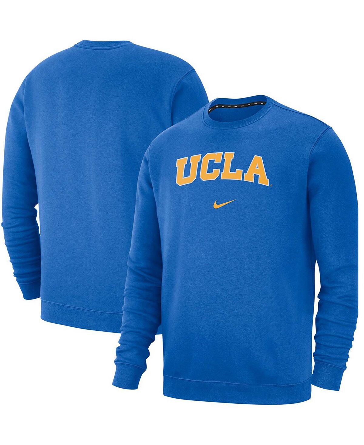 Мужской синий флисовый пуловер UCLA Bruins Club свитшот Nike
Мужской синий флисовый пуловер UCLA Bruins Club свитшот Nike
