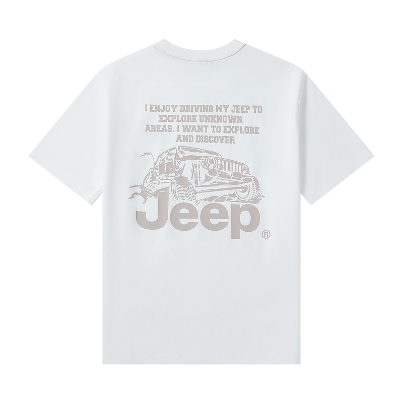 Футболка Unisex Crew Neck Moderate Heavyweight Jeep, белый
Футболка Unisex Crew Neck Moderate Heavyweight Jeep, белый