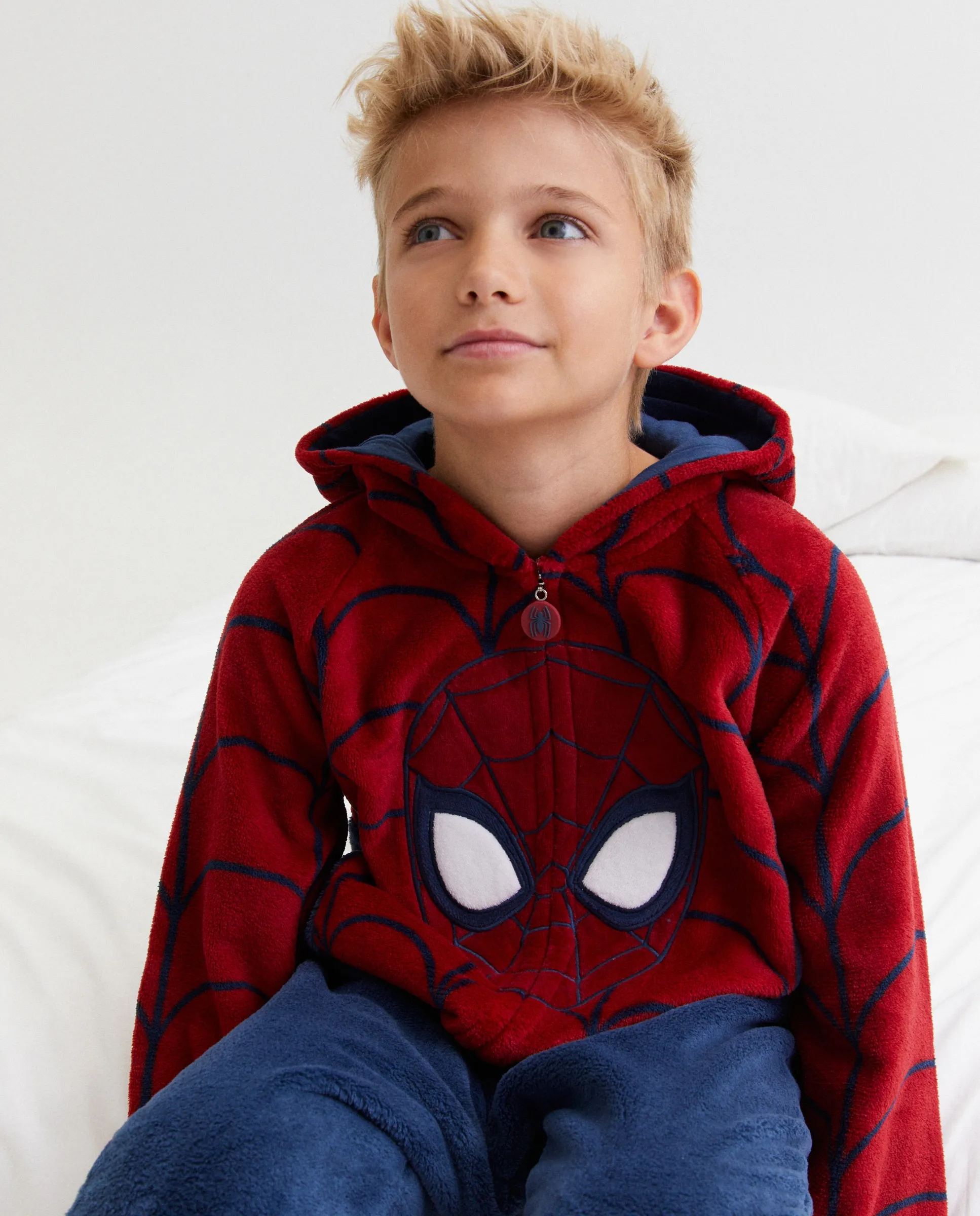 Детская футболка с принтом Человека-паука Cotton Juice, темно-синий
Детская футболка с принтом Человека-паука Cotton Juice, темно-синий