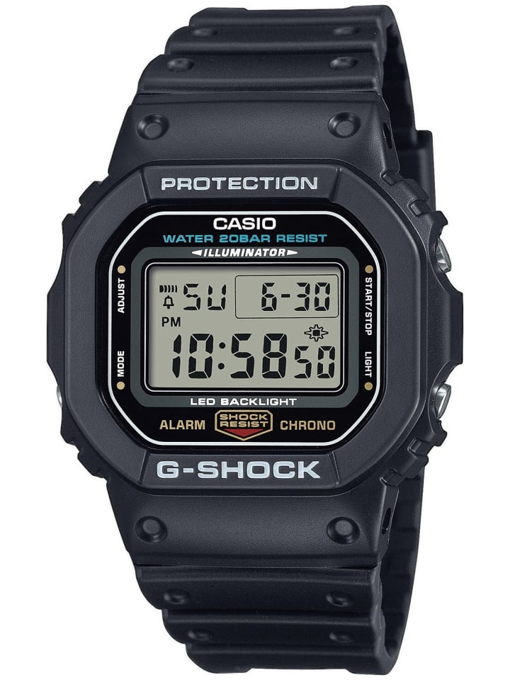 Casio Мужские цифровые часы G-Shock, черные
Casio Мужские цифровые часы G-Shock, черные