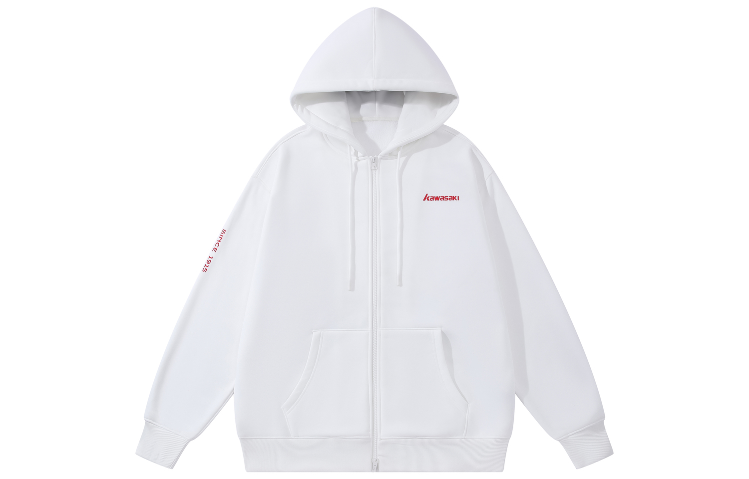 Унисекс свитшот Kawasaki, белый
Унисекс свитшот Kawasaki, белый