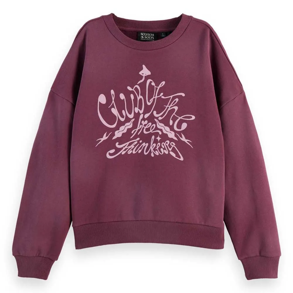 Толстовка Scotch & Soda Chest Artwork, фиолетовый
Толстовка Scotch & Soda Chest Artwork, фиолетовый