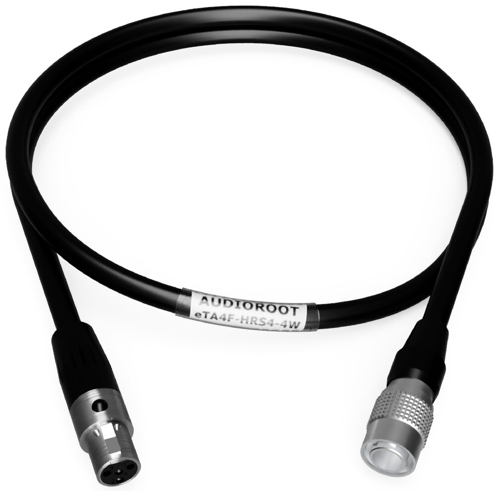 AUDIOROOT 4-Conductor Hirose 4-Pin Male to ETA4F-HRS4-4W
AUDIOROOT 4-Conductor Hirose 4-Pin Male to ETA4F-HRS4-4W