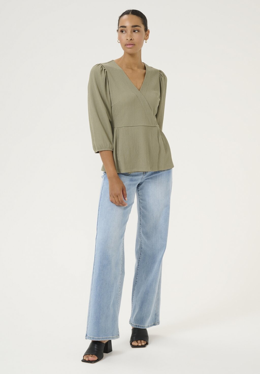 Блуза KATRINE WRAP Kaffe, хаки
Блуза KATRINE WRAP Kaffe, хаки