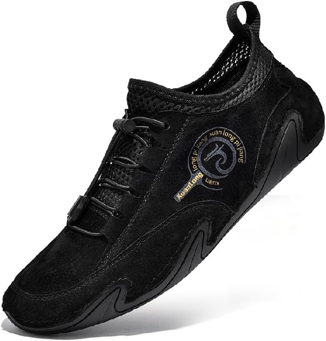 Мужские повседневные кроссовки Asifn для вождения и прогулок на открытом воздухе, дышащие, легкие, с мягкой подошвой и шнуровкой, удобные и нескользящие, черный
Мужские повседневные кроссовки Asifn для вождения и прогулок на открытом воздухе, дышащие, легкие, с мягкой подошвой и шнуровкой, удобные и нескользящие, черный