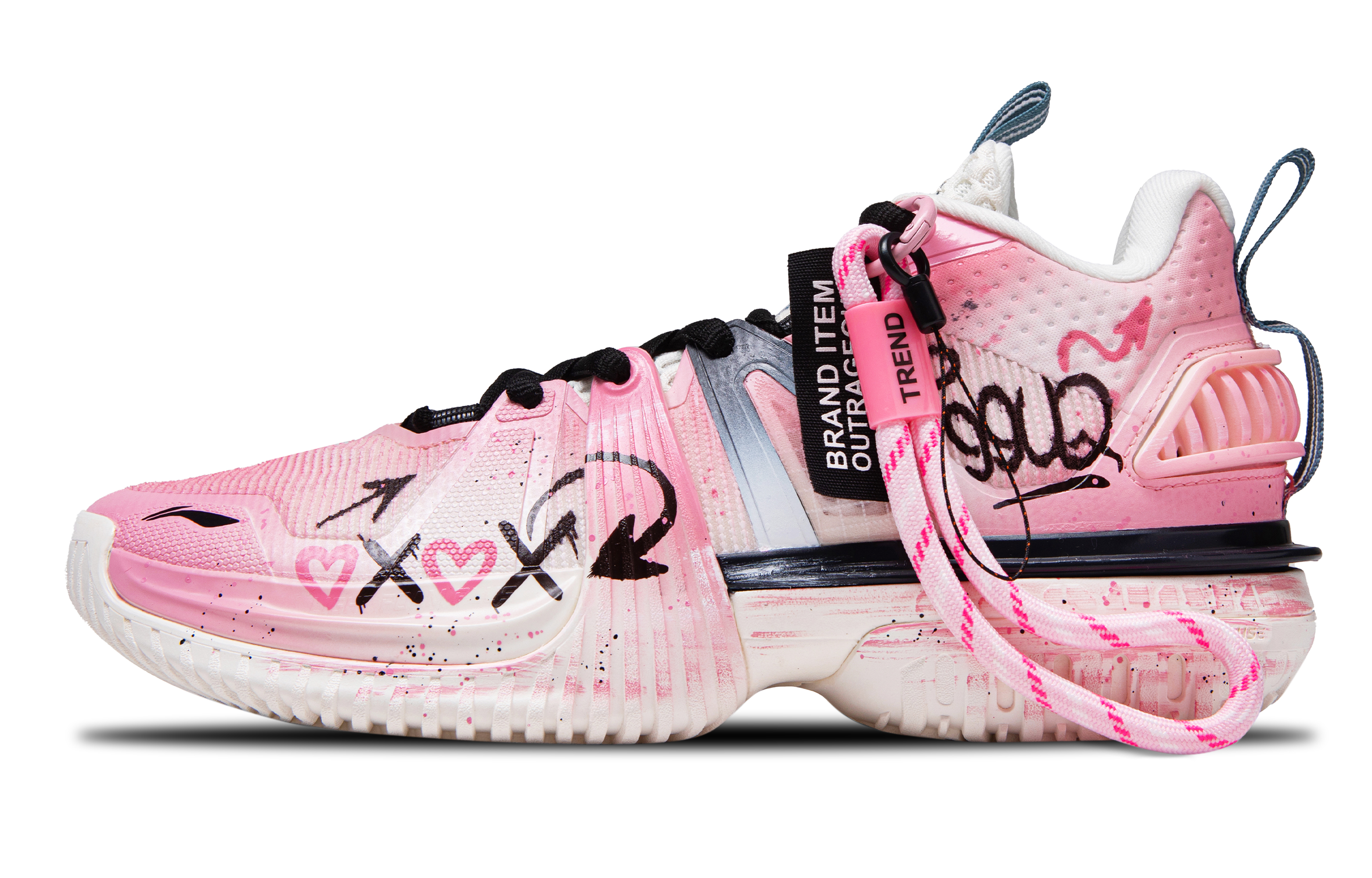 LINING Баскетбольные кроссовки Storm 2024 Rebound Shock Absorbers Balance Low Top Vintage, мужские, розовые
LINING Баскетбольные кроссовки Storm 2024 Rebound Shock Absorbers Balance Low Top Vintage, мужские, розовые