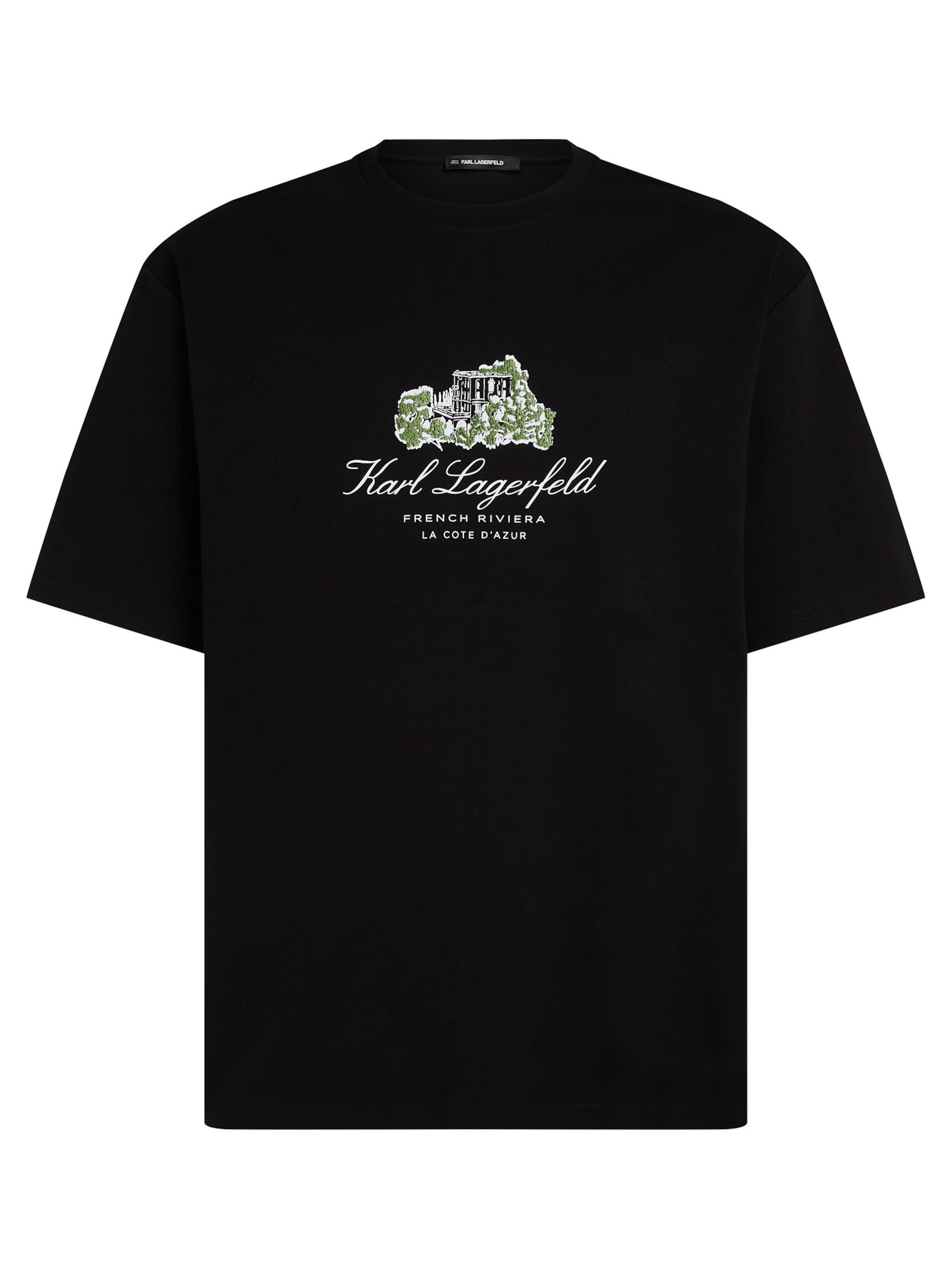 Karl Lagerfeld Футболка 'Villa la Vigie' в черном цвете
Karl Lagerfeld Футболка 'Villa la Vigie' в черном цвете