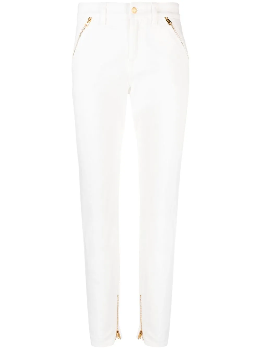 Зауженные джинсы с молниями TOM FORD, белый
Зауженные джинсы с молниями TOM FORD, белый