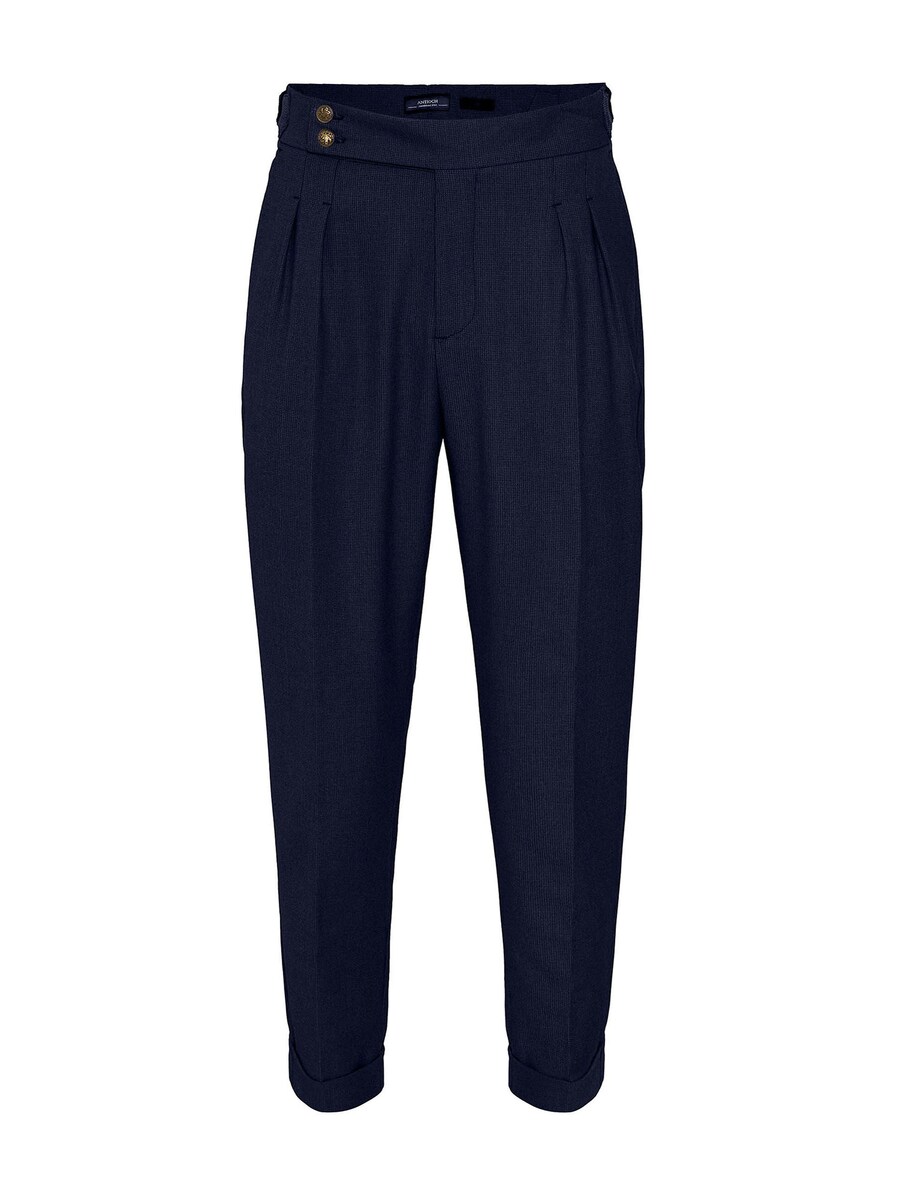 Облегающие брюки в складку спереди Antioch, темно-синий
Облегающие брюки в складку спереди Antioch, темно-синий