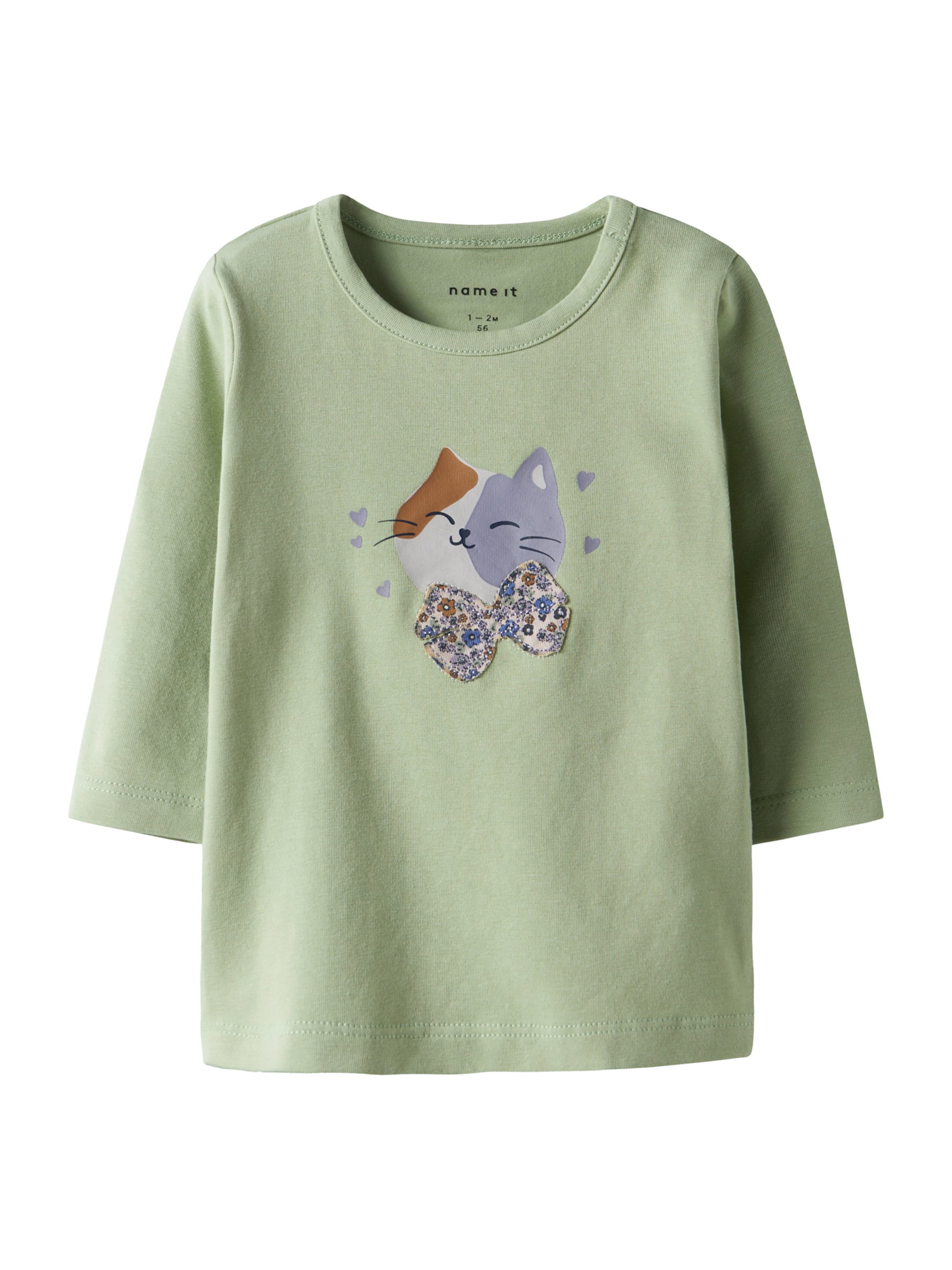NAME IT Лонгслив 'NBFTANYA' в пастельно-зеленом цвете
NAME IT Лонгслив 'NBFTANYA' в пастельно-зеленом цвете