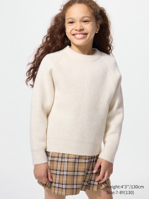 Джемпер из пряжи Soufflé Uniqlo, 01 off white
Джемпер из пряжи Soufflé Uniqlo, 01 off white