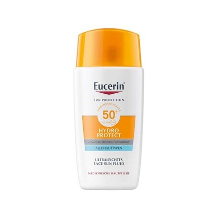 Eucerin Hydro Protect Ultralight Солнцезащитный флюид для лица SPF 50+
Eucerin Hydro Protect Ultralight Солнцезащитный флюид для лица SPF 50+