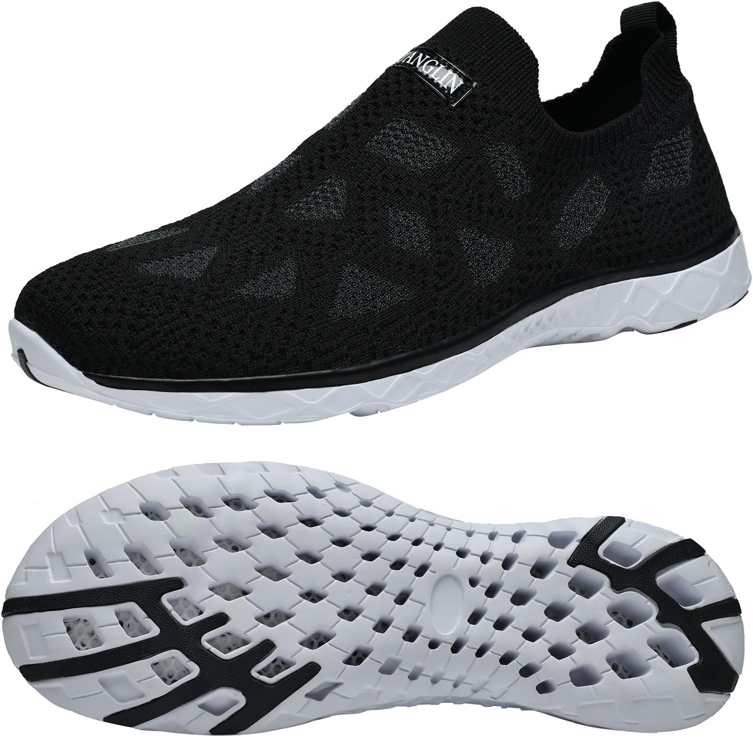 Мужские водные кроссовки с быстрой сушкой, слив за 3 секунды и для плавания, походов, йоги Zhuanglin, черный
Мужские водные кроссовки с быстрой сушкой, слив за 3 секунды и для плавания, походов, йоги Zhuanglin, черный