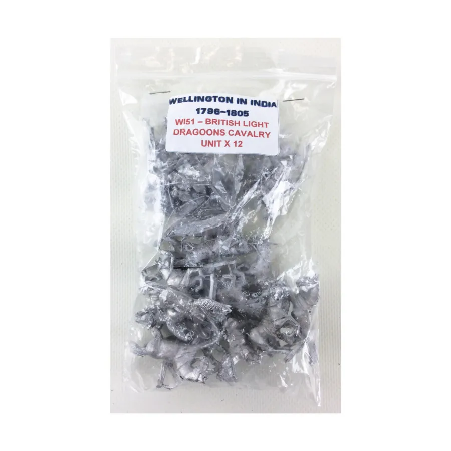 Подразделение британских легких драгун, Wellington in India 1796-1805 - British (28mm)
Подразделение британских легких драгун, Wellington in India 1796-1805 - British (28mm)