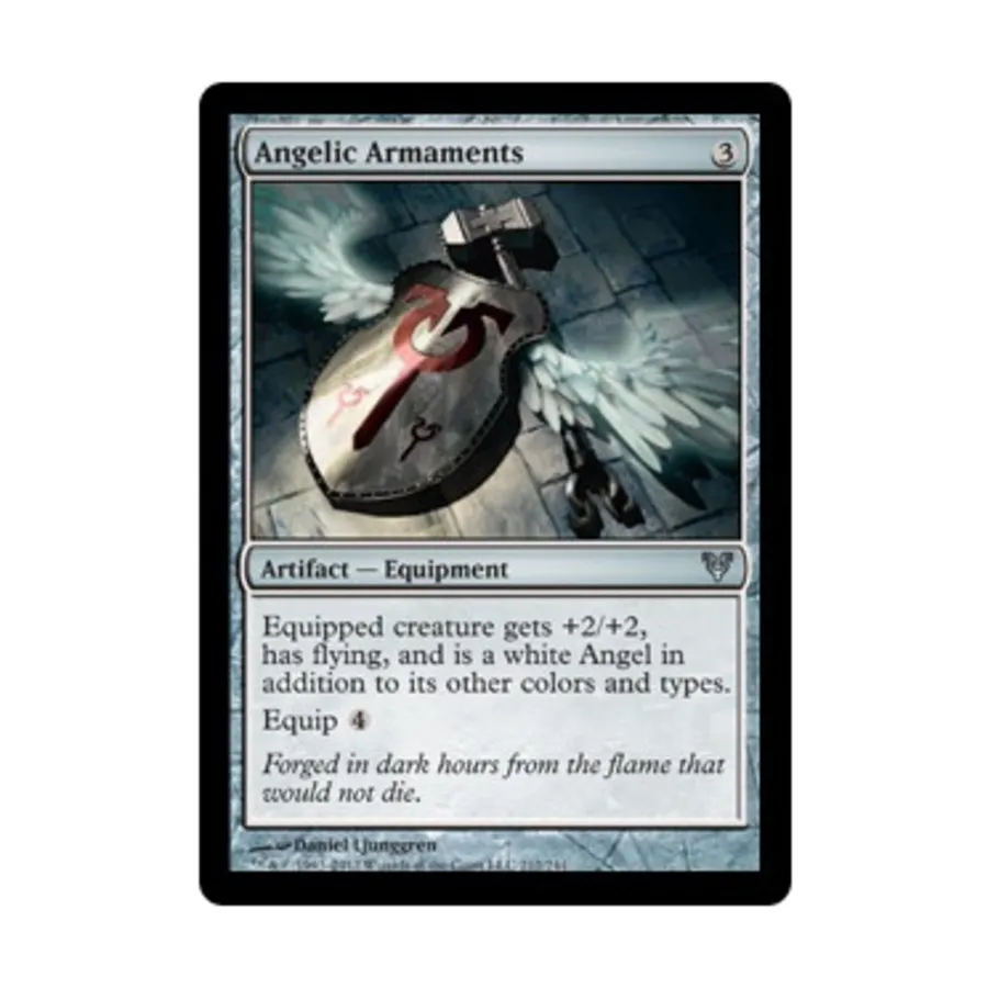 CCG Ангельское вооружение (U), MTG - Avacyn Restored
CCG Ангельское вооружение (U), MTG - Avacyn Restored