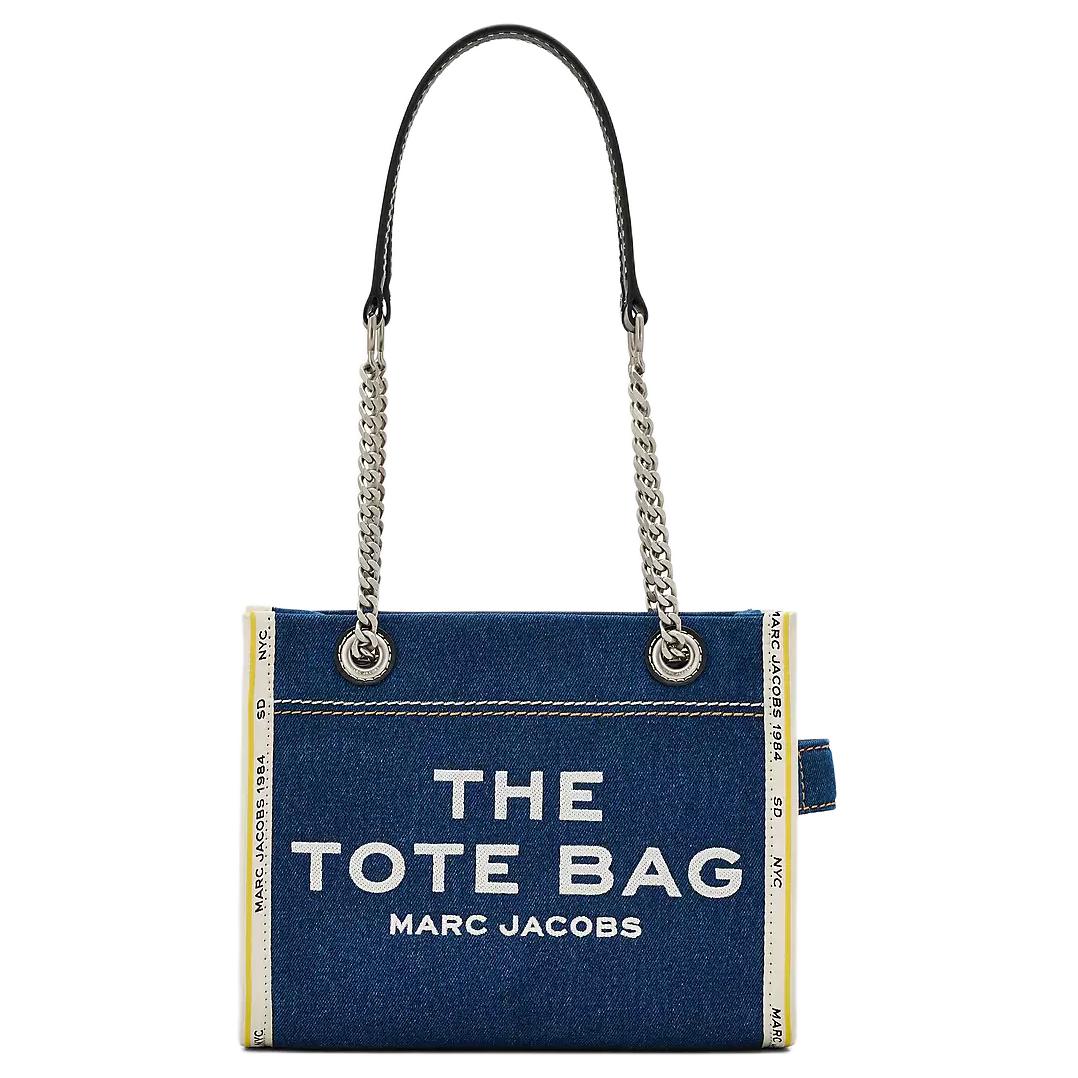 MARC JACOBS Хлопковая джиновая сумка-шоппер
MARC JACOBS Хлопковая джиновая сумка-шоппер
