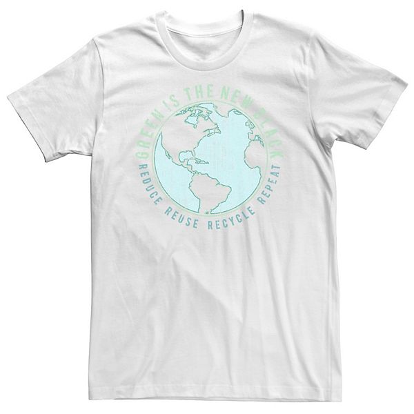 Футболка Big & Tall Earth Day Green is the new black Reduce Reuse Recycle Repeat Licensed Character
Футболка Big & Tall Earth Day Green is the new black Reduce Reuse Recycle Repeat Licensed Character