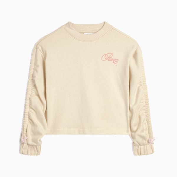 Детская флисовая толстовка с круглым вырезом Bow Society Puma, бежевый
Детская флисовая толстовка с круглым вырезом Bow Society Puma, бежевый