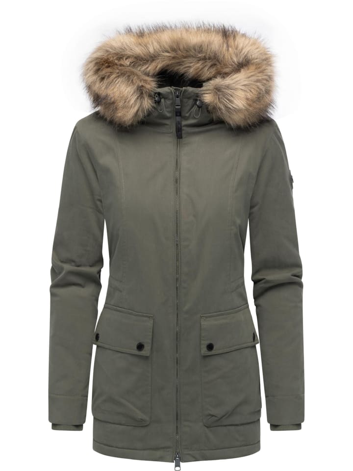 Зимнее пальто ragwear, темно-оливковый
Зимнее пальто ragwear, темно-оливковый