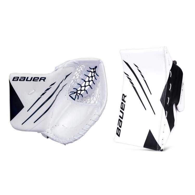 BAUER Наколенники вратаря для хоккея с рукояткой, Hyperlite Competition-Grade, комплект для взрослых
BAUER Наколенники вратаря для хоккея с рукояткой, Hyperlite Competition-Grade, комплект для взрослых