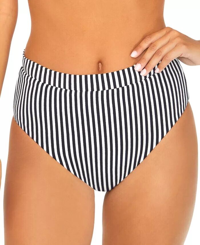 Полосатые плавки-бикини с высокой талией для юниоров Raisins, черный
Полосатые плавки-бикини с высокой талией для юниоров Raisins, черный