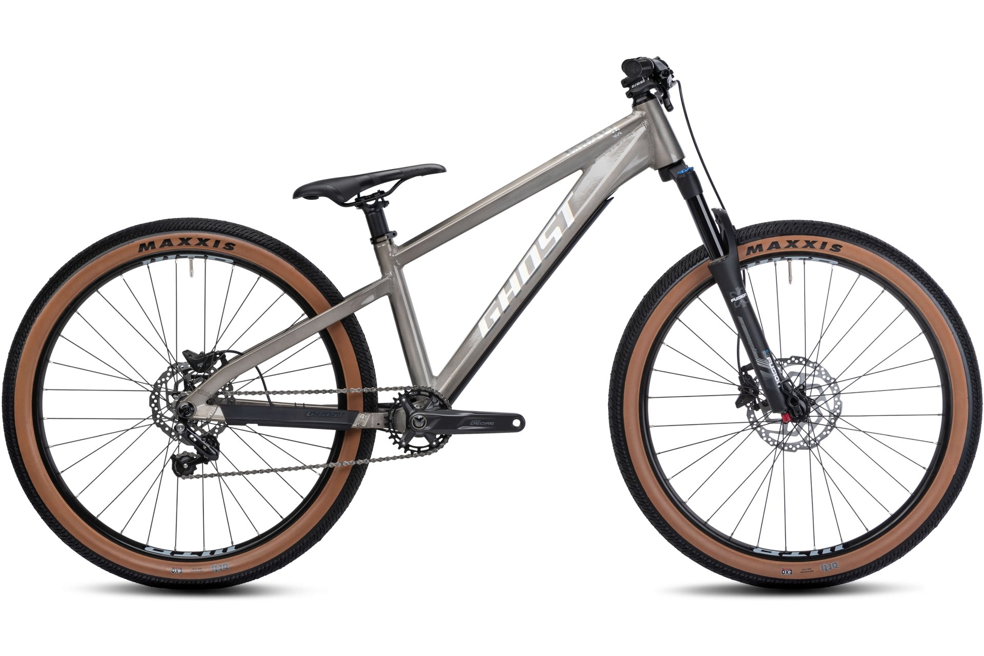 Горный велосипед Ghost Nirvana 4x - 26 дюймов - diamant, silber | raw alu/chrome - glossy
Горный велосипед Ghost Nirvana 4x - 26 дюймов - diamant, silber | raw alu/chrome - glossy