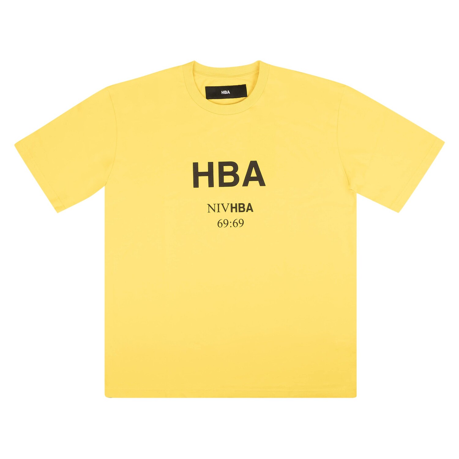 Футболка с короткими рукавами Hood By Air NIV Желтая
Футболка с короткими рукавами Hood By Air NIV Желтая