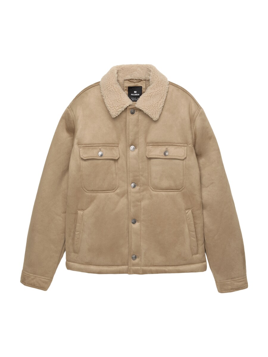 Зимняя куртка Pull&Bear, коричневый
Зимняя куртка Pull&Bear, коричневый