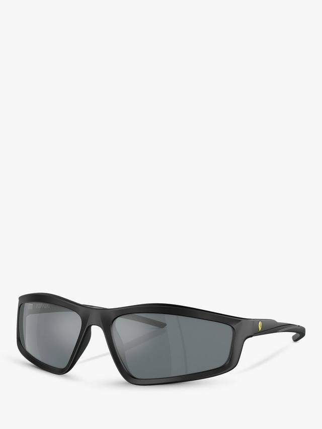 Мужские солнцезащитные очки-обертки fz6007u Scuderia Ferrari, цвет Matte Black 
Мужские солнцезащитные очки-обертки fz6007u Scuderia Ferrari, цвет Matte Black